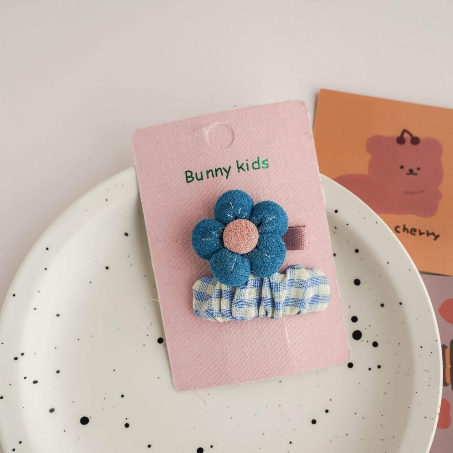 Children's Fabric Floral Hairpin