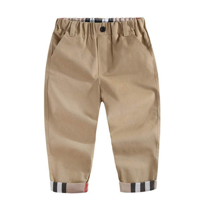 Children's High Quality Cotton Casual Pants