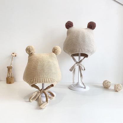 Baby Hat Knitted Pullover Hat Wool Hat