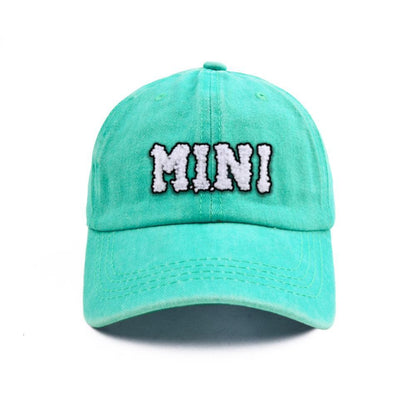 Children's MINI adults' MAMA Letter Baseball Cap