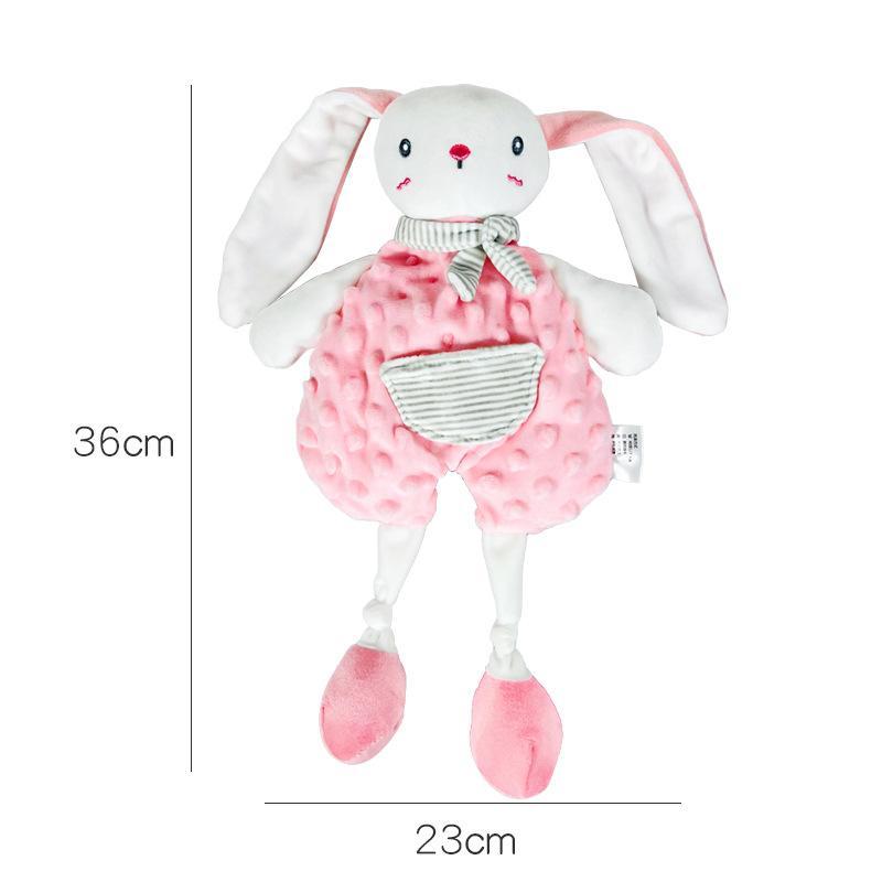 Baby animal card bed hanging towel toy