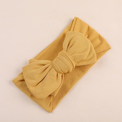 Children's DIY Milk Silk Big Bow Headband