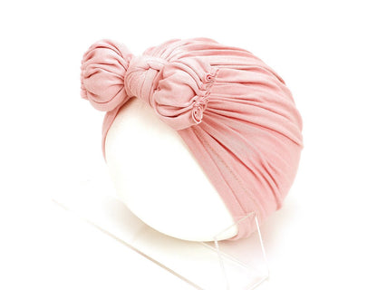 Children's Pleated Bow Hat