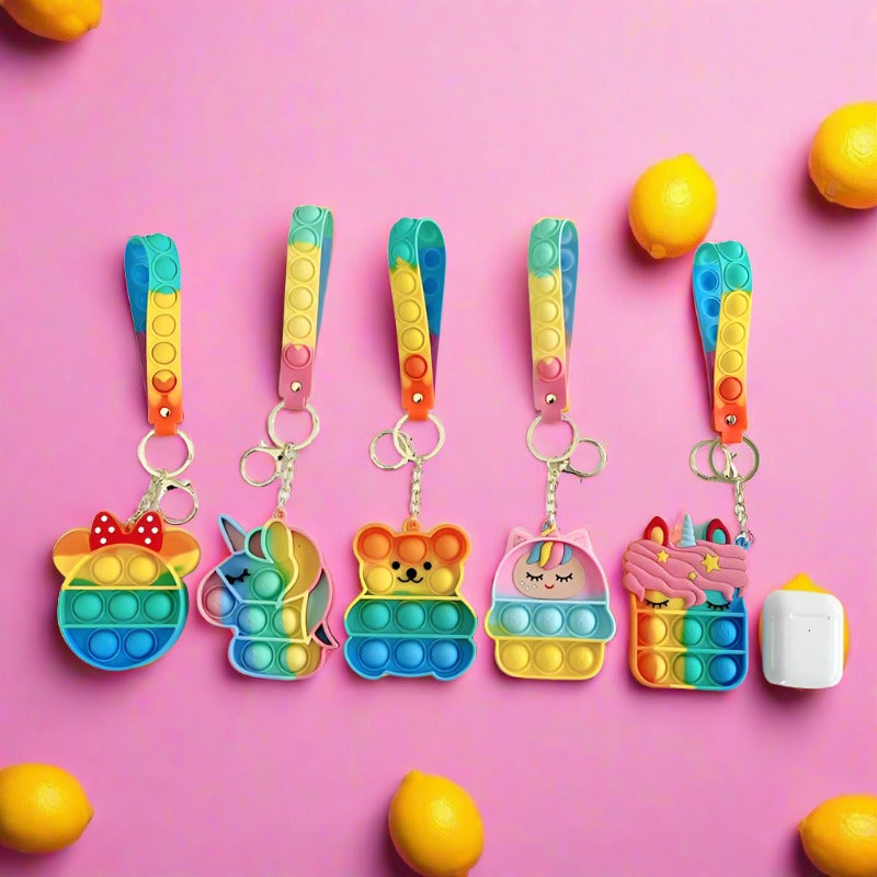 Mini Bag Pendant Keychain Decompression Toy