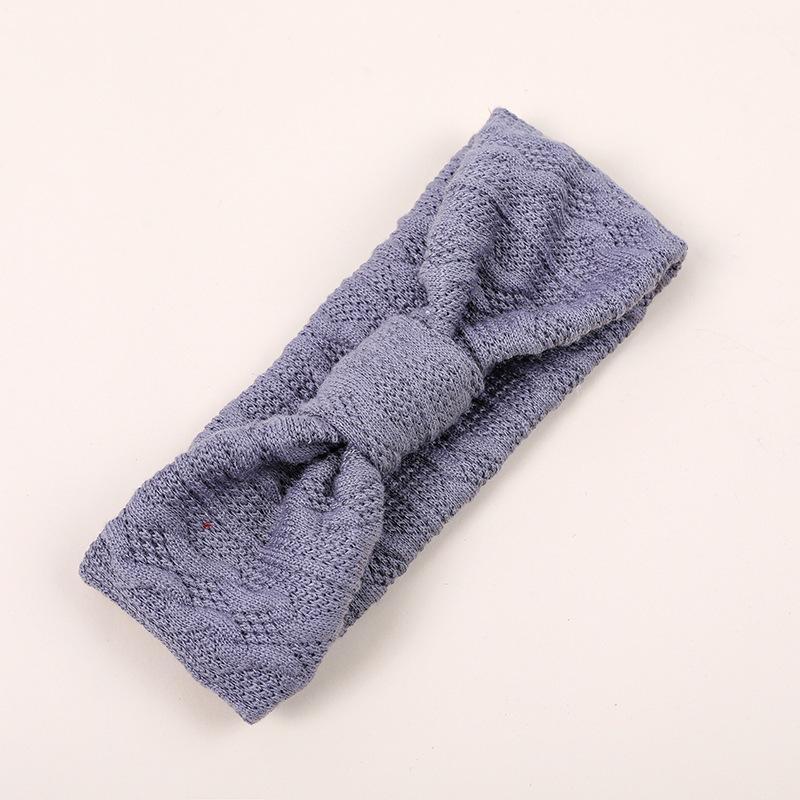 Kids Knitted Jacquard Baby Headband