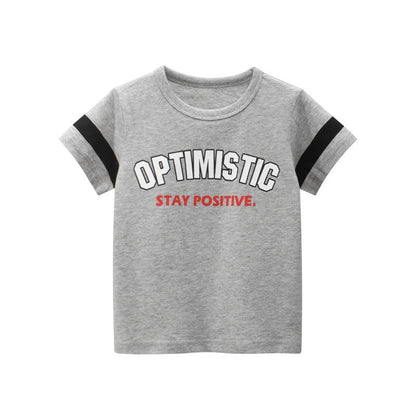 Children's short sleeved T-shirt