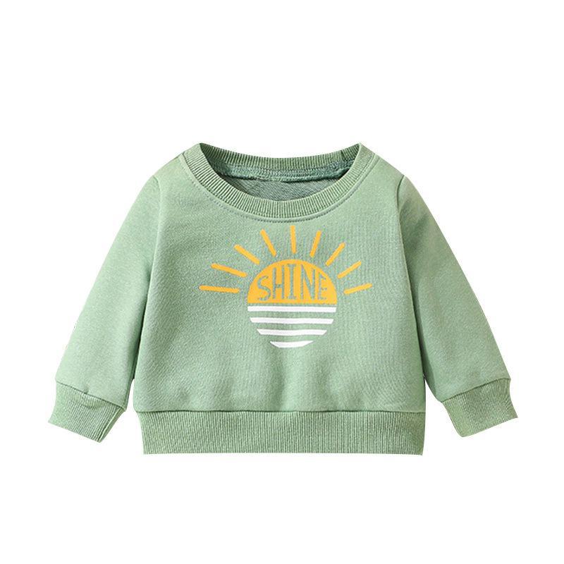 Children's Long Sleeve Crewneck Turtleneck Long Sleeve Tee