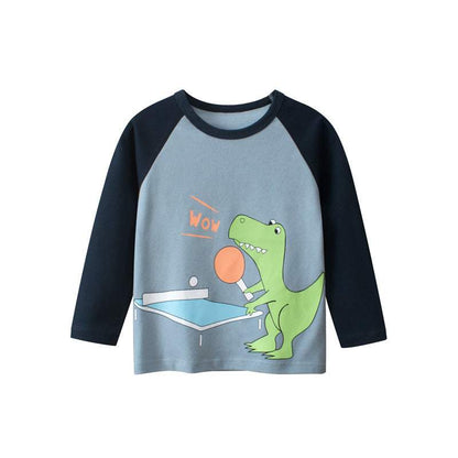 Children's Backing Shirt Long Sleeve Tee