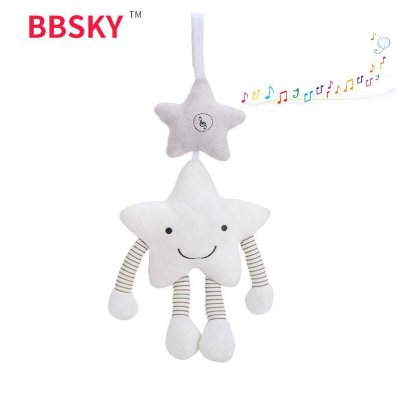 Baby Bed Hanging Music Bell Pendant Plush Toy