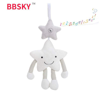 Baby Bed Hanging Music Bell Pendant Plush Toy