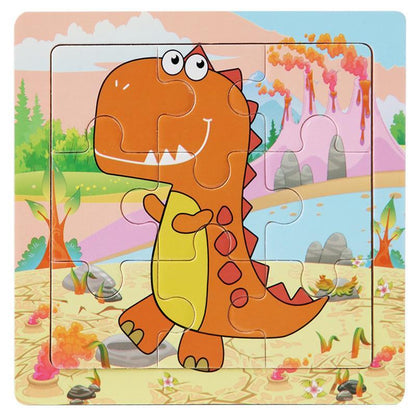 Small Wooden Jigsaw Puzzle for Children