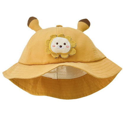 Baby Cartoon Sunscreen Fisherman Hat