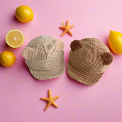 Baby Warm Padded Corduroy Cap