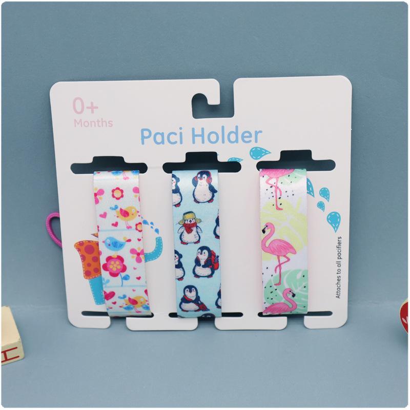 3pcs/set Colorful Baby Nipple Anti-dropping Pacifier Clip