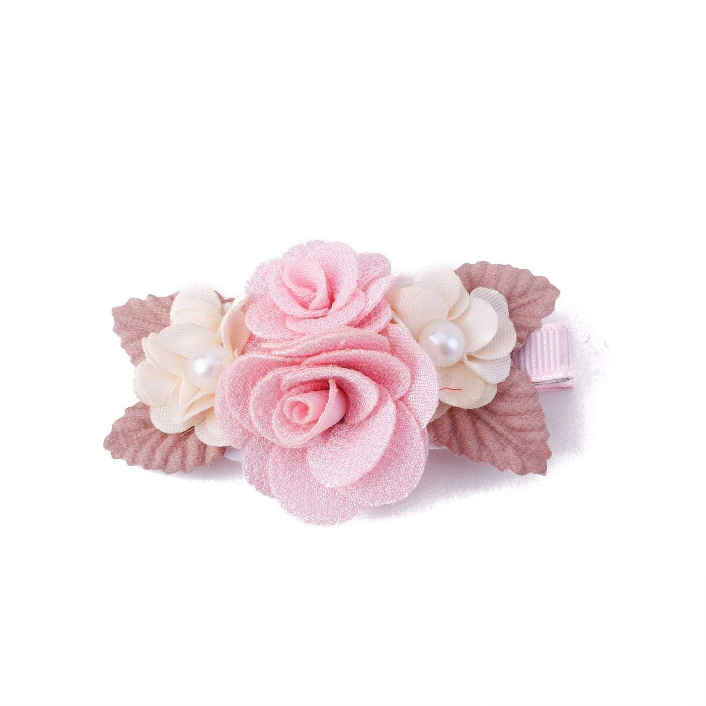 Pink Simulation Headflower Hair Accessories