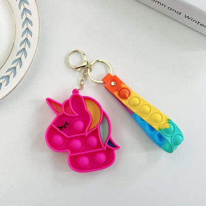 Mini Bag Pendant Keychain Decompression Toy