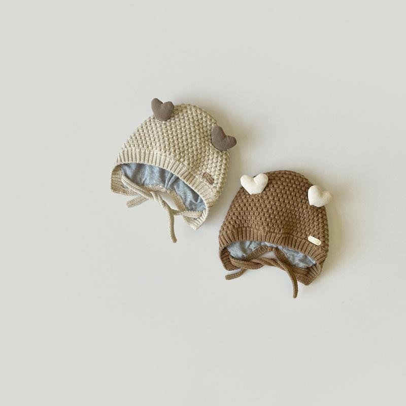 Baby Love Plus Cotton Ear Protection Hat Knitted Baby