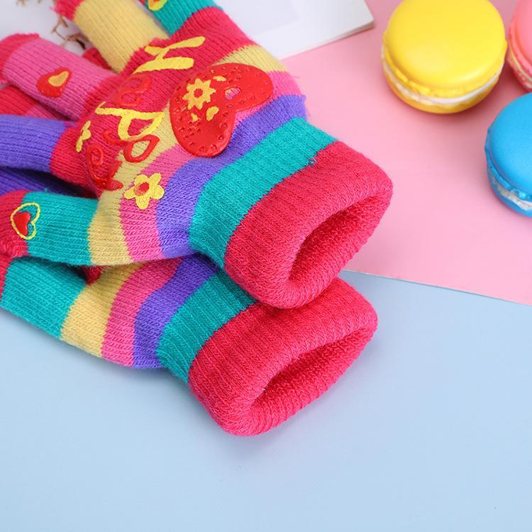 Children's Gloves Thickened Warm Gloves