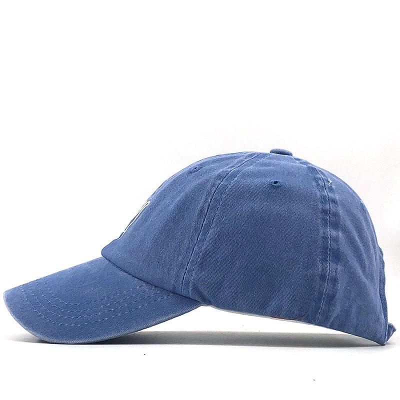 2PCS Washed cotton Gesture Embroidered Baseball Cap Wholesale