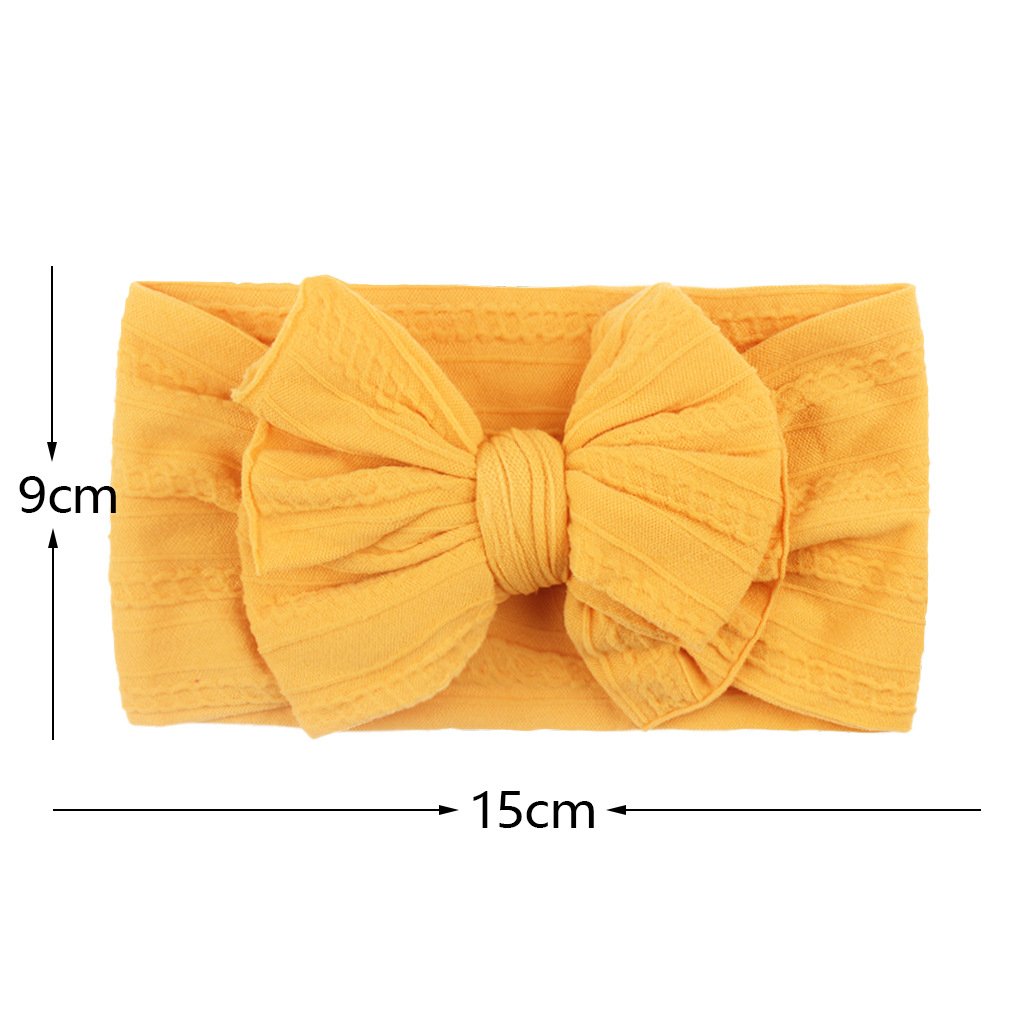 Children's  Bow Jacquard Hair Accessories Baby Headband