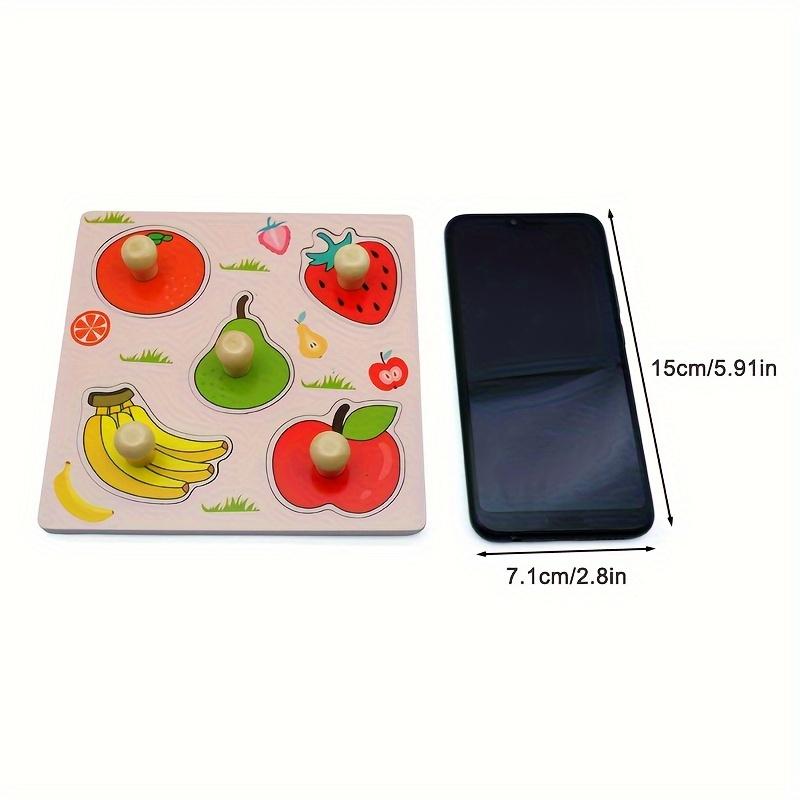 4Pcs/Set Children's Hand Scratching Board 3D Puzzle Wooden Toys