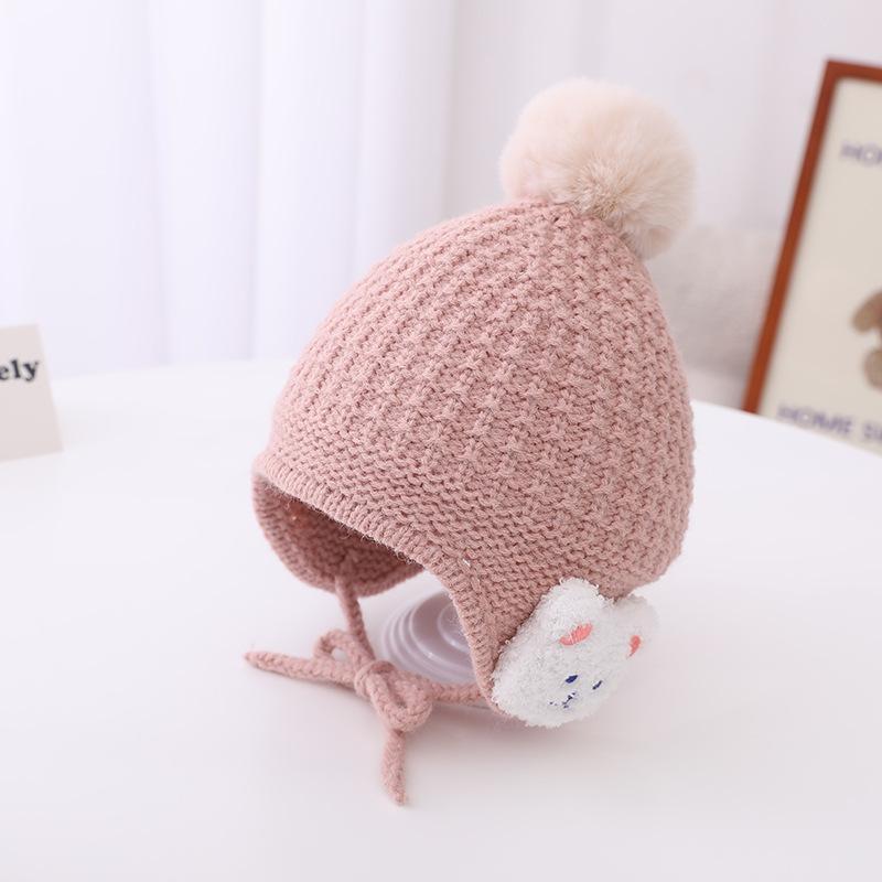 Children's Thickened Warm Knitted Hat Ear Protection Hat