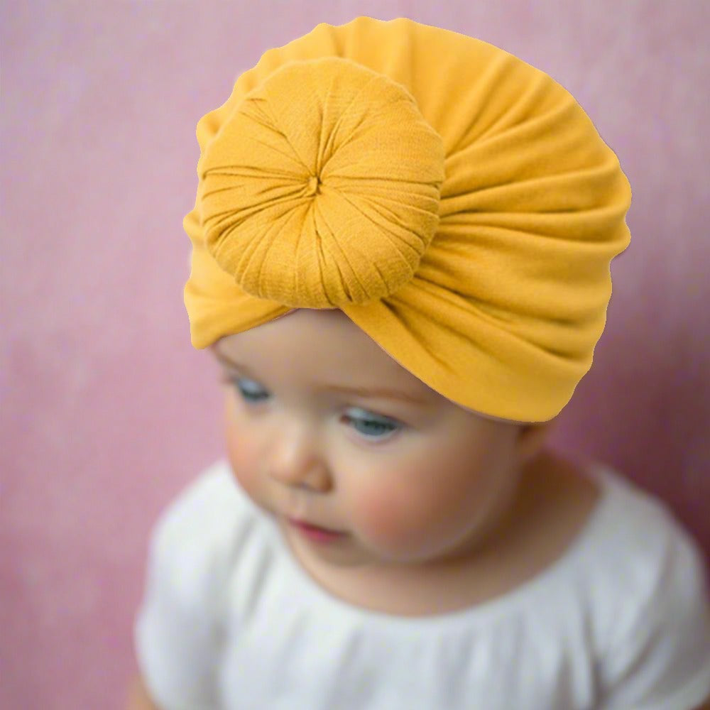 Baby Products Children's Headband Hat Knotting Pullover Hat