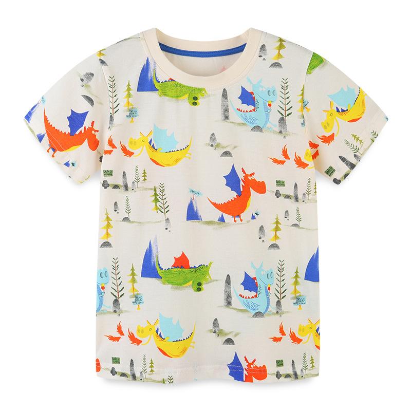 Children's short sleeved T-shirt cotton children's wear