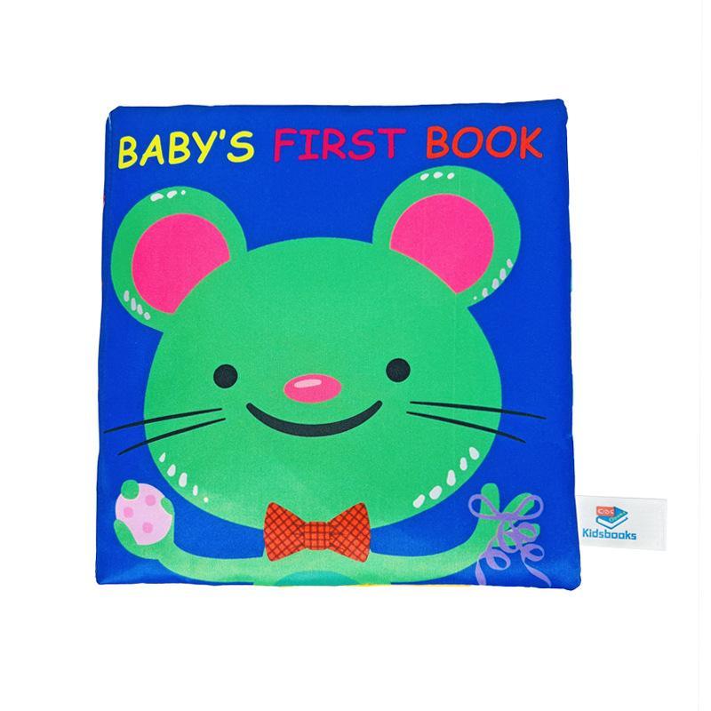 Baby Cloth Book, Stereoscopic Tail Can't Tear Books Toys