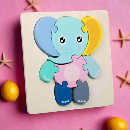 Children's Wooden Jigsaw Puzzle Early Education Educational Toy