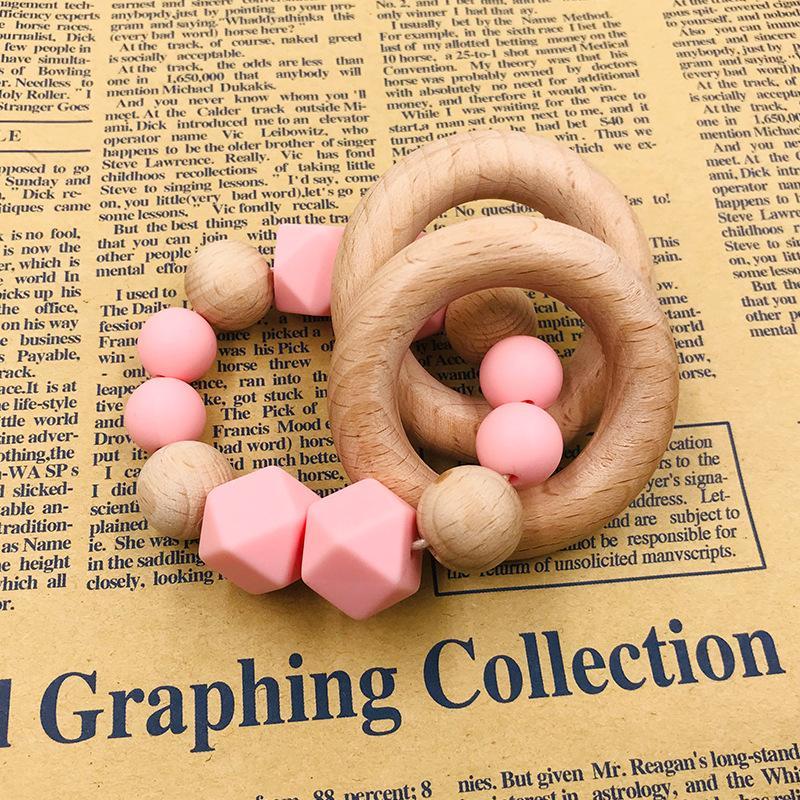 Baby Beech Silicone Teether Bracelet