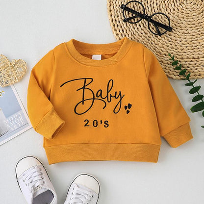 Children's Long Sleeve Crewneck Top Turtleneck