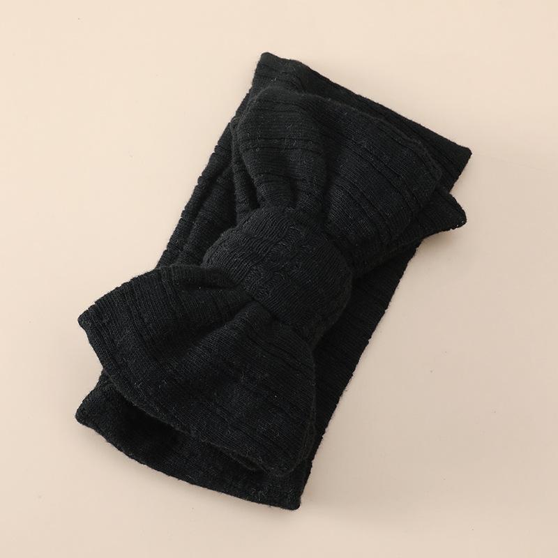 Children's DIY Double Bow Knit Headband