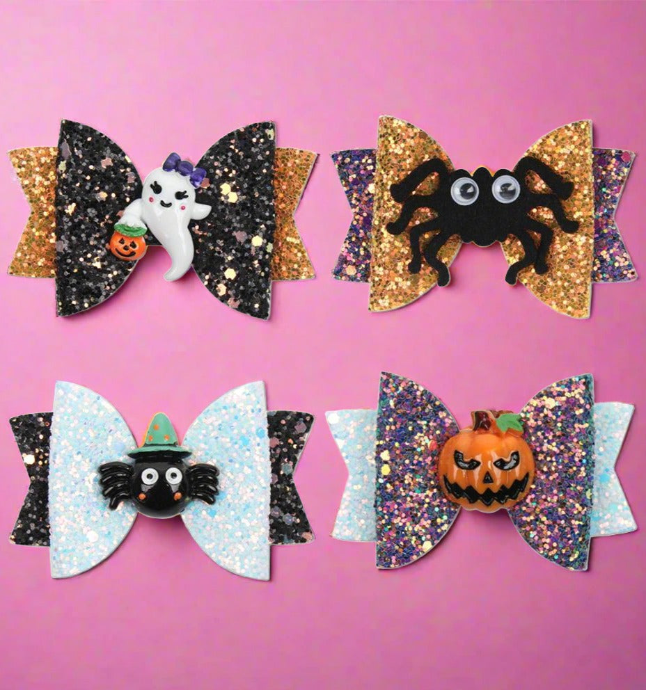 Halloween Girl's Bow Hairpin Children's Headdress