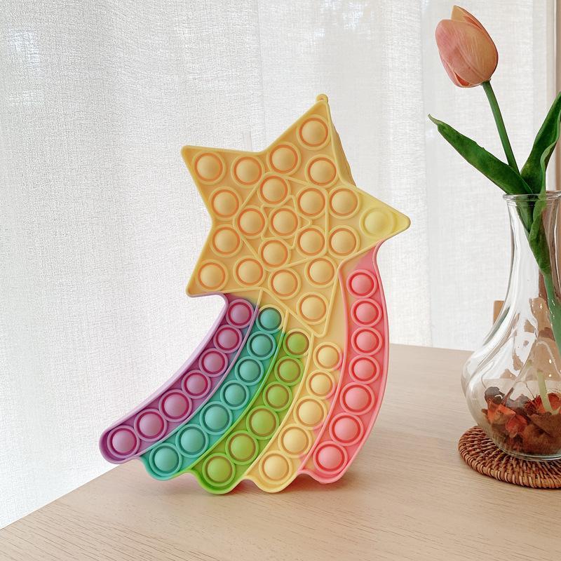 Children's Toy Bag Rainbow Star Diagonal Coin Purse