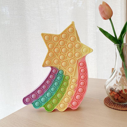 Children's Toy Bag Rainbow Star Diagonal Coin Purse