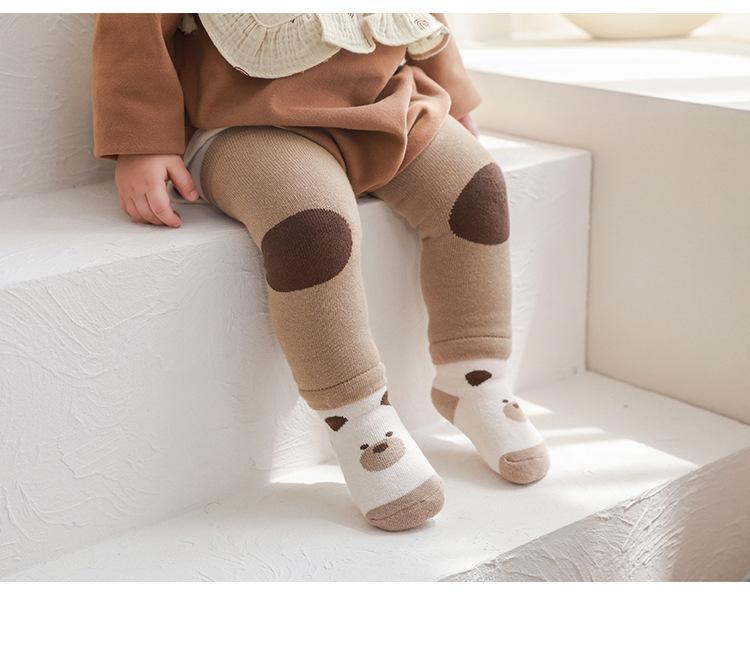 Baby Stockings Thickened Warm Knee Socks Set