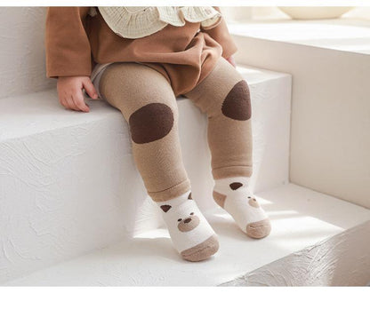 Baby Stockings Thickened Warm Knee Socks Set