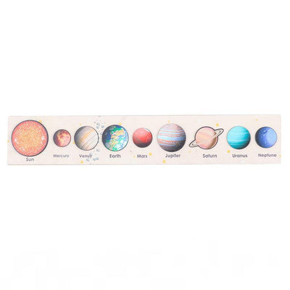 Planetary Wooden Children's Puzzle Toy
