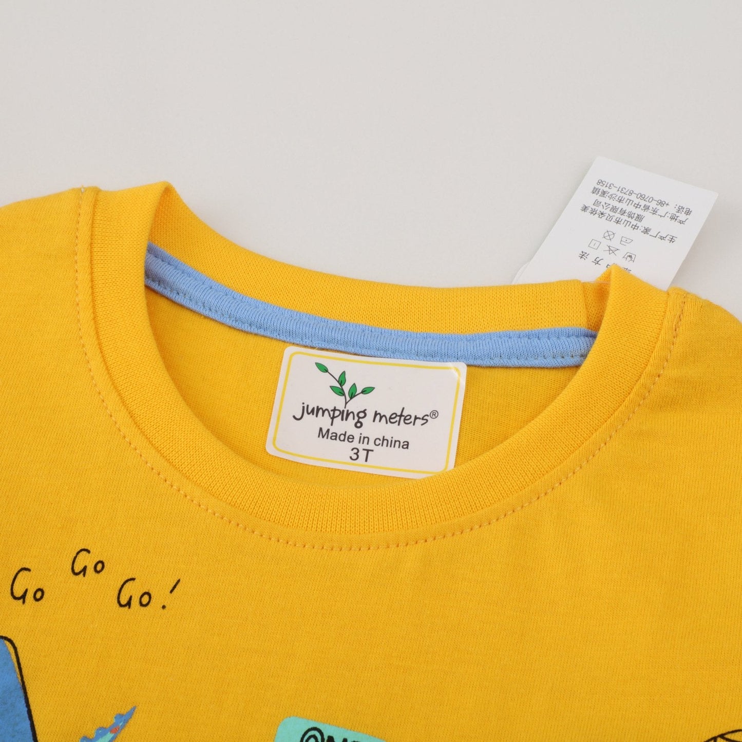 Baby dinosaur top children's bottom shirt