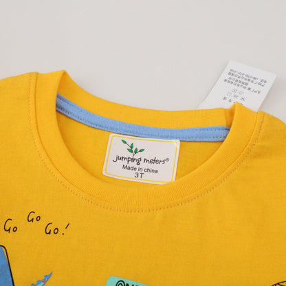 Baby dinosaur top children's bottom shirt