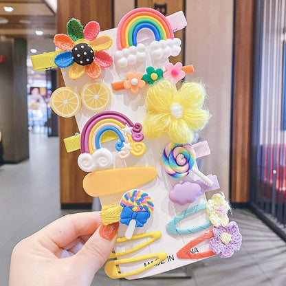Children's Hairpin Set Colorful Hair Accessories