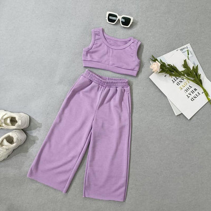Girls' Casual Sleeveless Vest