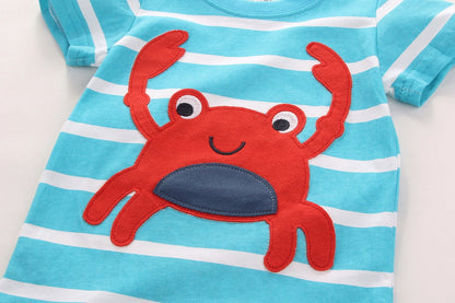 Knitted children's T-shirt