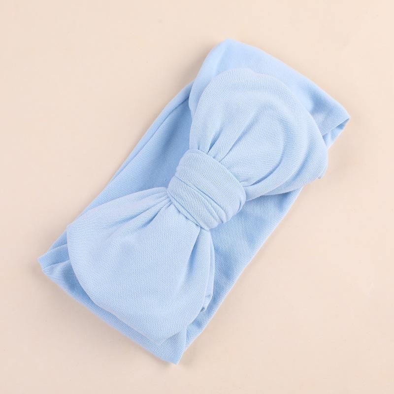 Children's DIY Milk Silk Big Bow Headband