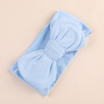 Children's DIY Milk Silk Big Bow Headband