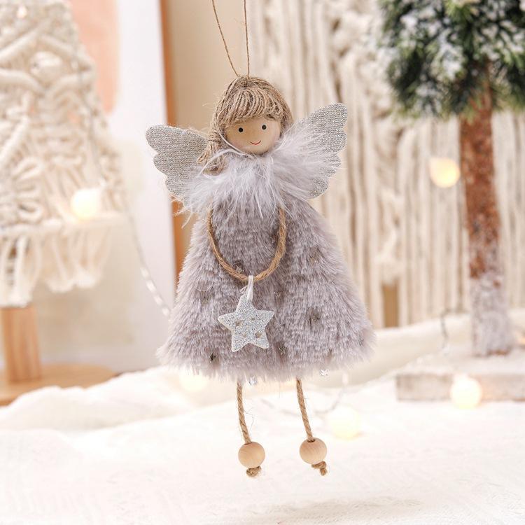 Christmas Decoration Doll Ornaments Angel Girl Pendant