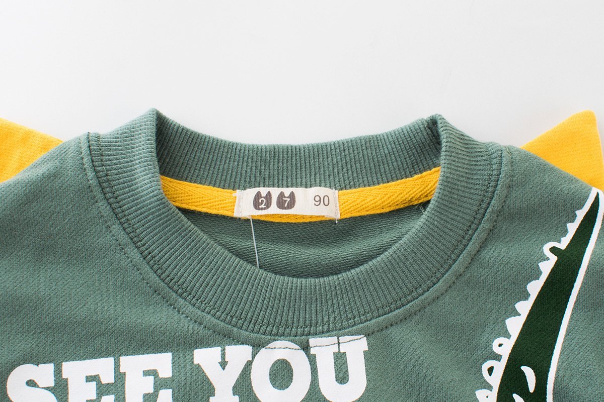 Children's Long Sleeve Dinosaur Wear