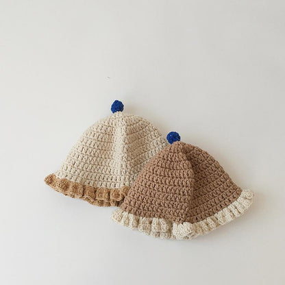 Children's Lace Knit Fisherman's Hat