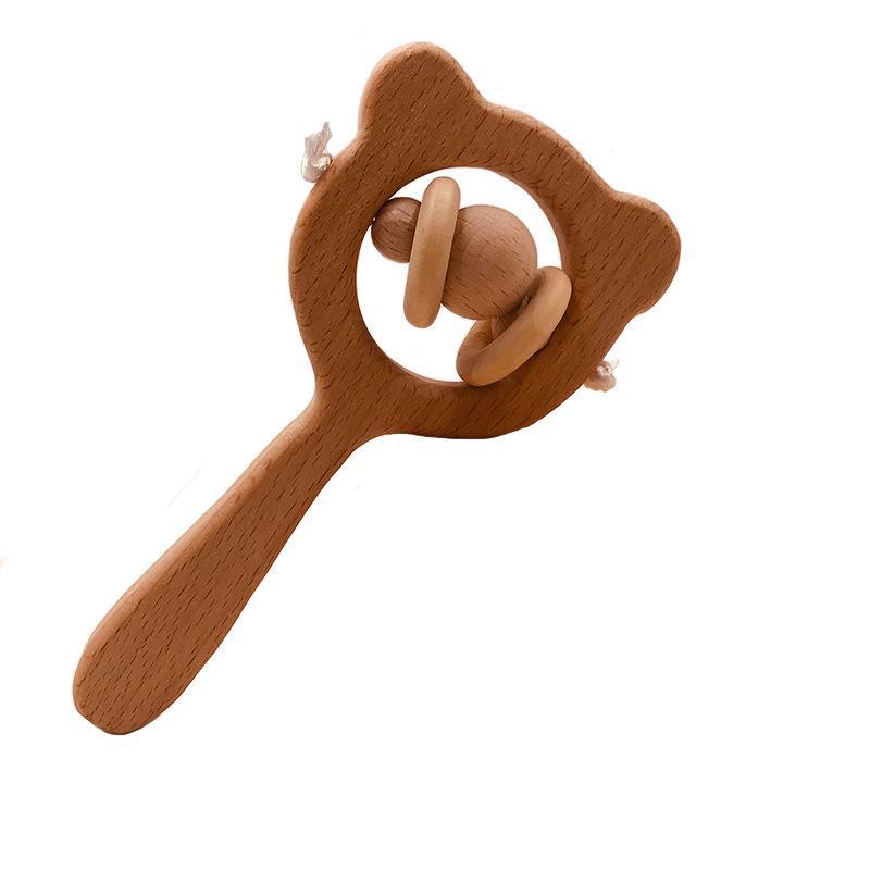Beech Bear Hand Rattle Baby Toy